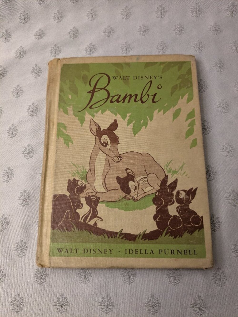 1944 Walt Disney's Bambi Book Idella Purnell